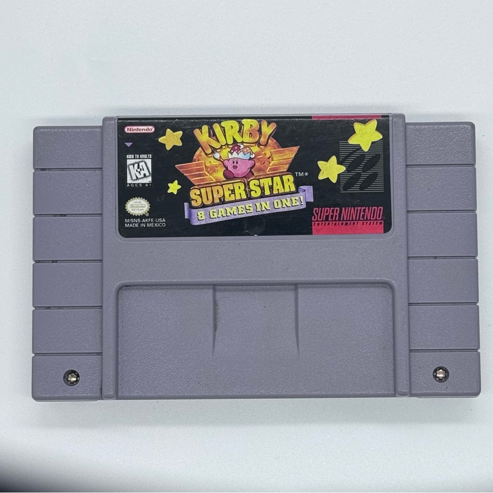 Super Nintendo - Kirby Super Star (8 Games In One!)
